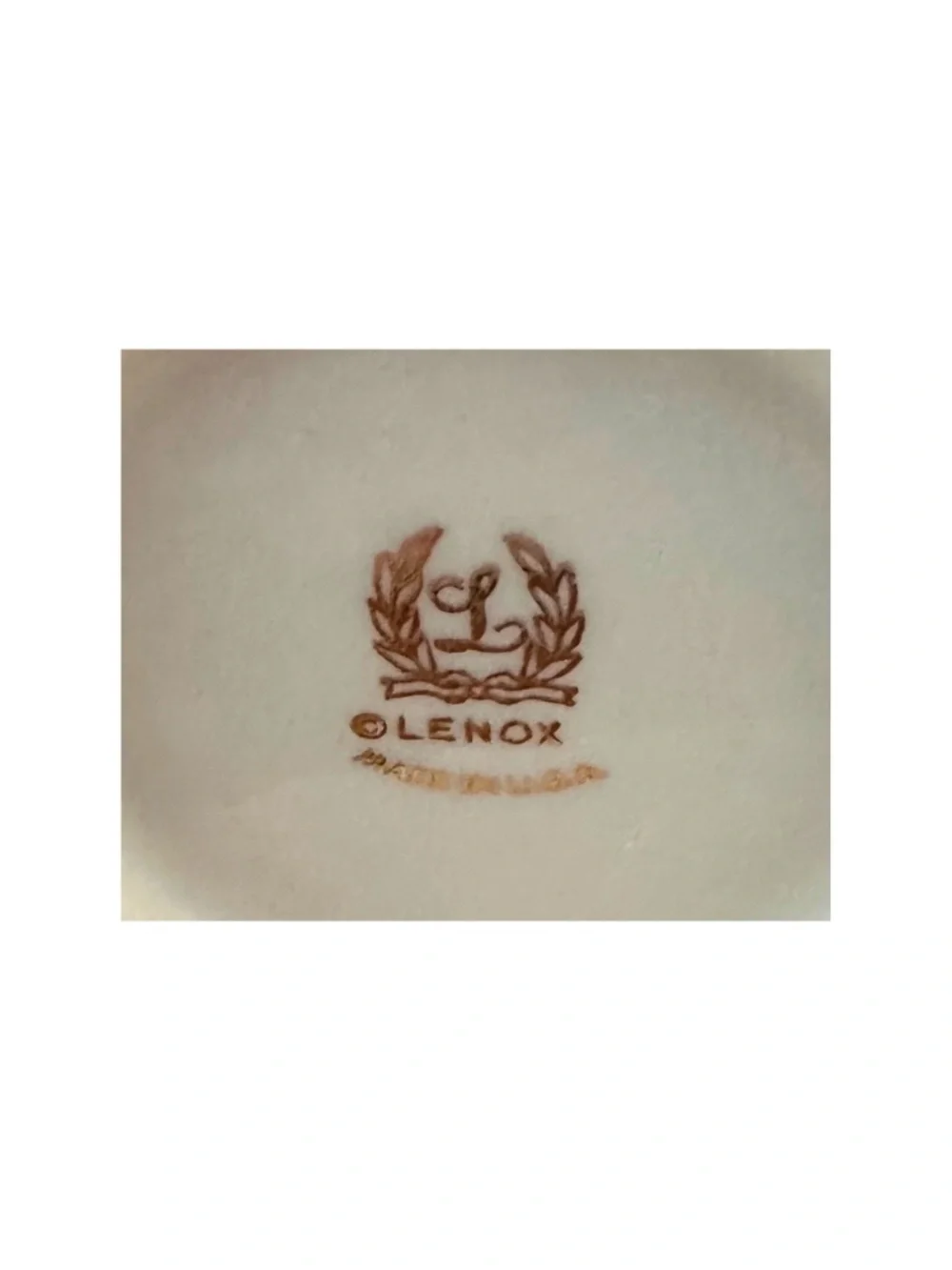 Vintage Lenox Ming Blossom Ivory Porcelain Vase – 6.5
